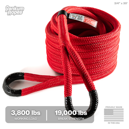 3/4" Kinetic Recovery Rope "Rubber Boa"
