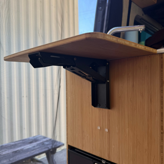 MOAB Heavy Duty Folding Bracket for Countertops & Bench Seats