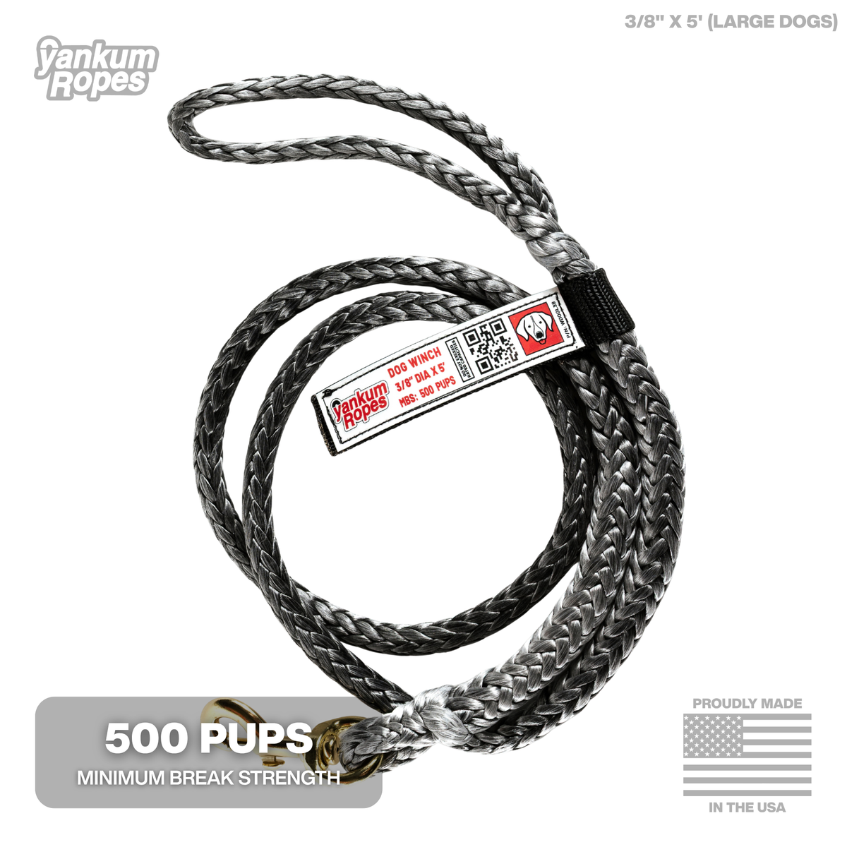 Winch Line Dog Leash