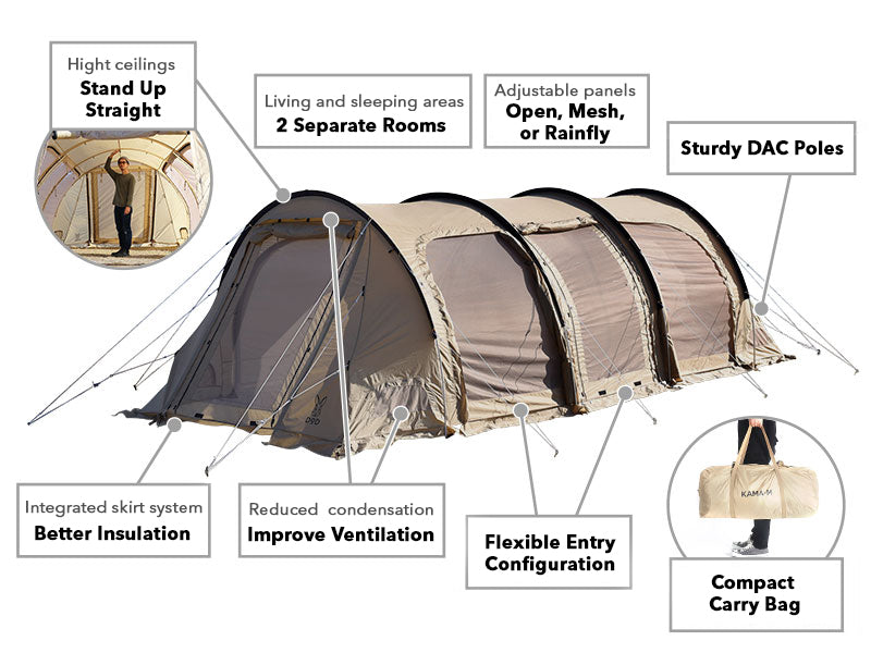 DOD Kamaboko Super Tent (M)