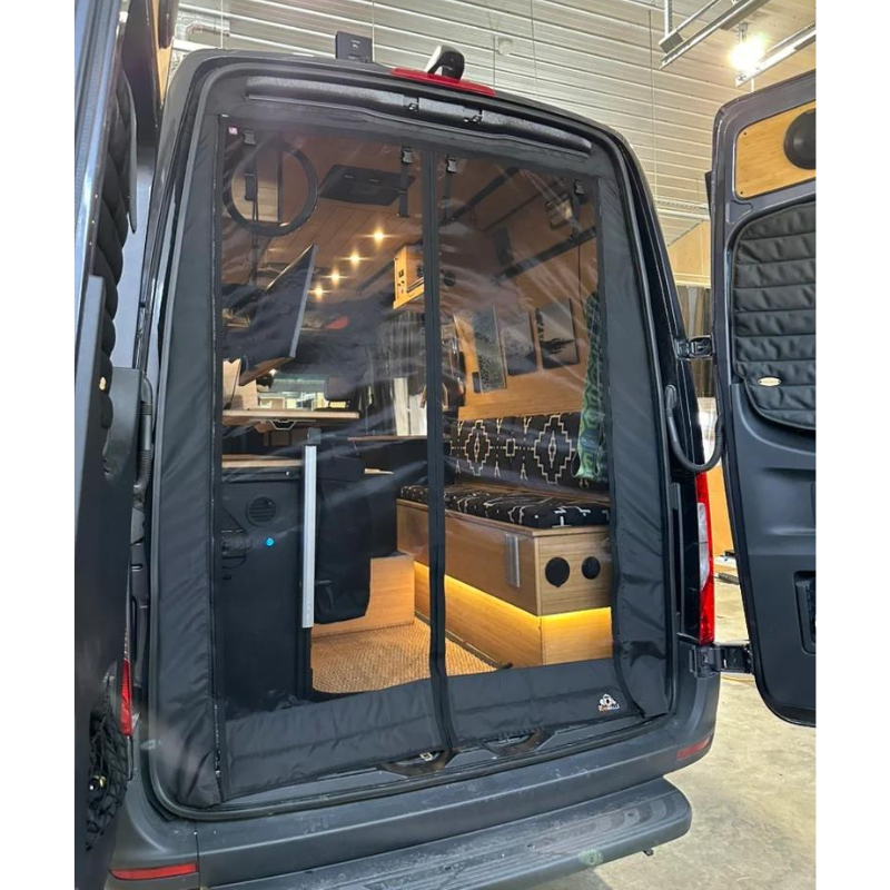 Mercedes Sprinter Trim Kits With Bugwall Fast Tracks