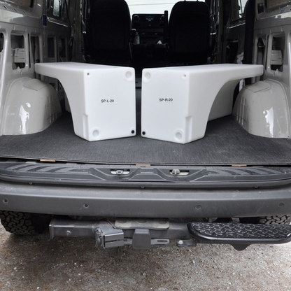 NW Conversions 20 Gallon Wheel Well Water Tank - Left (SP-L-20)