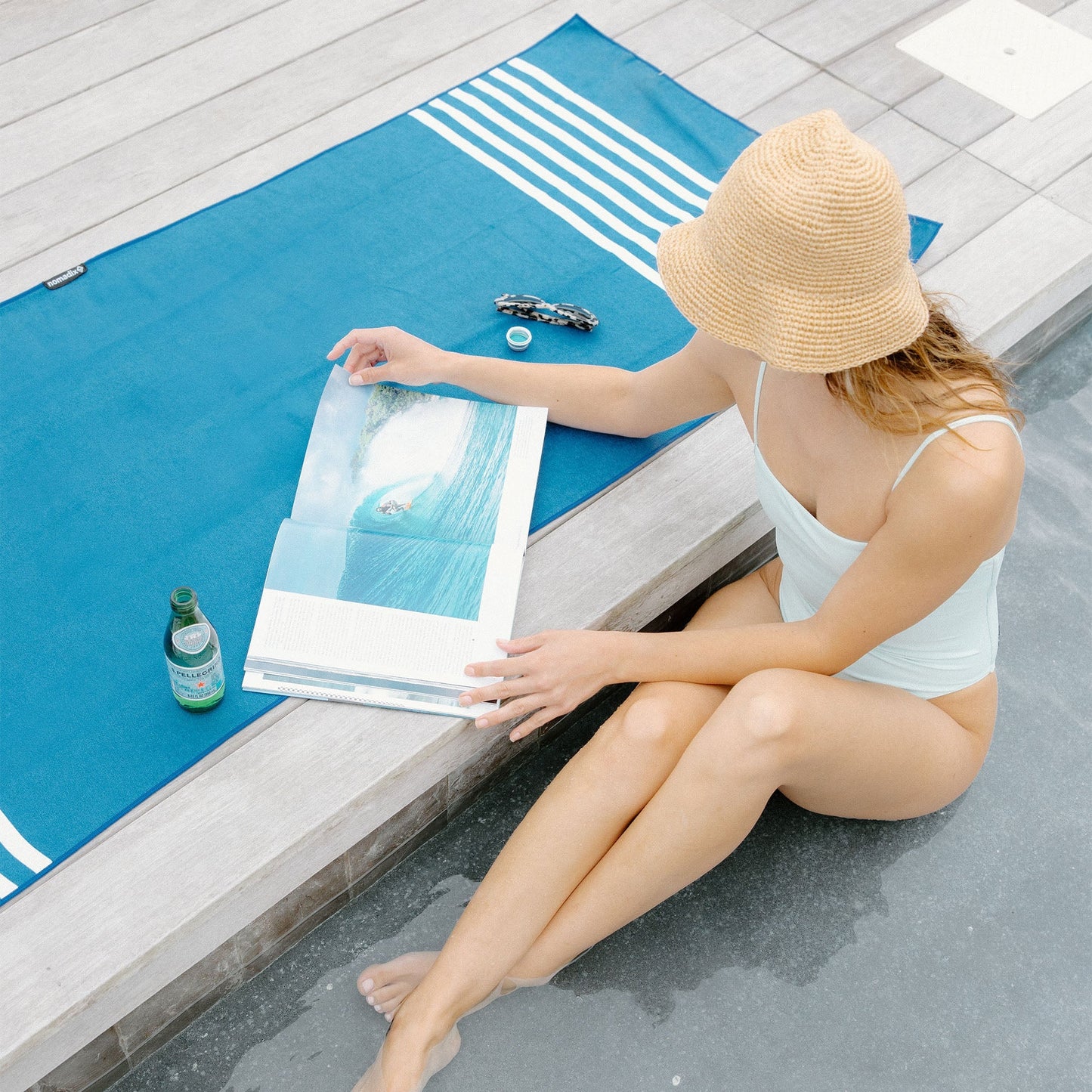 Original Towel: Poolside Navy