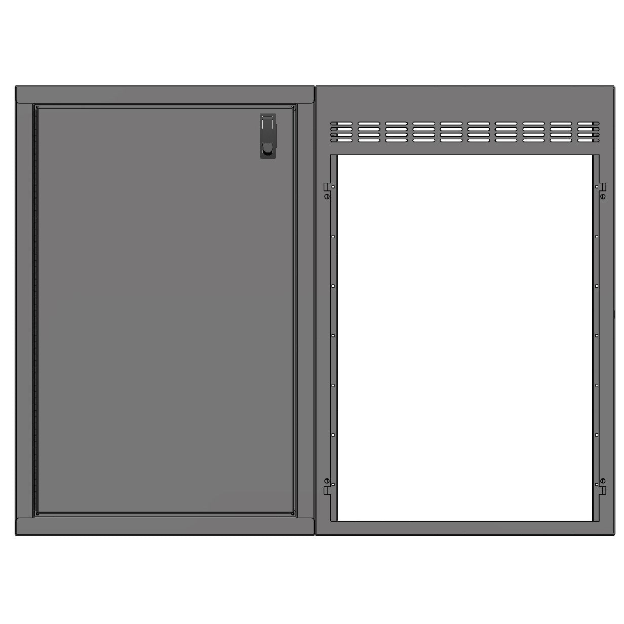 48in Galley - Isotherm 130 Fridge Base Cabinet
