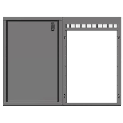48in Galley - Isotherm 130 Fridge Base Cabinet