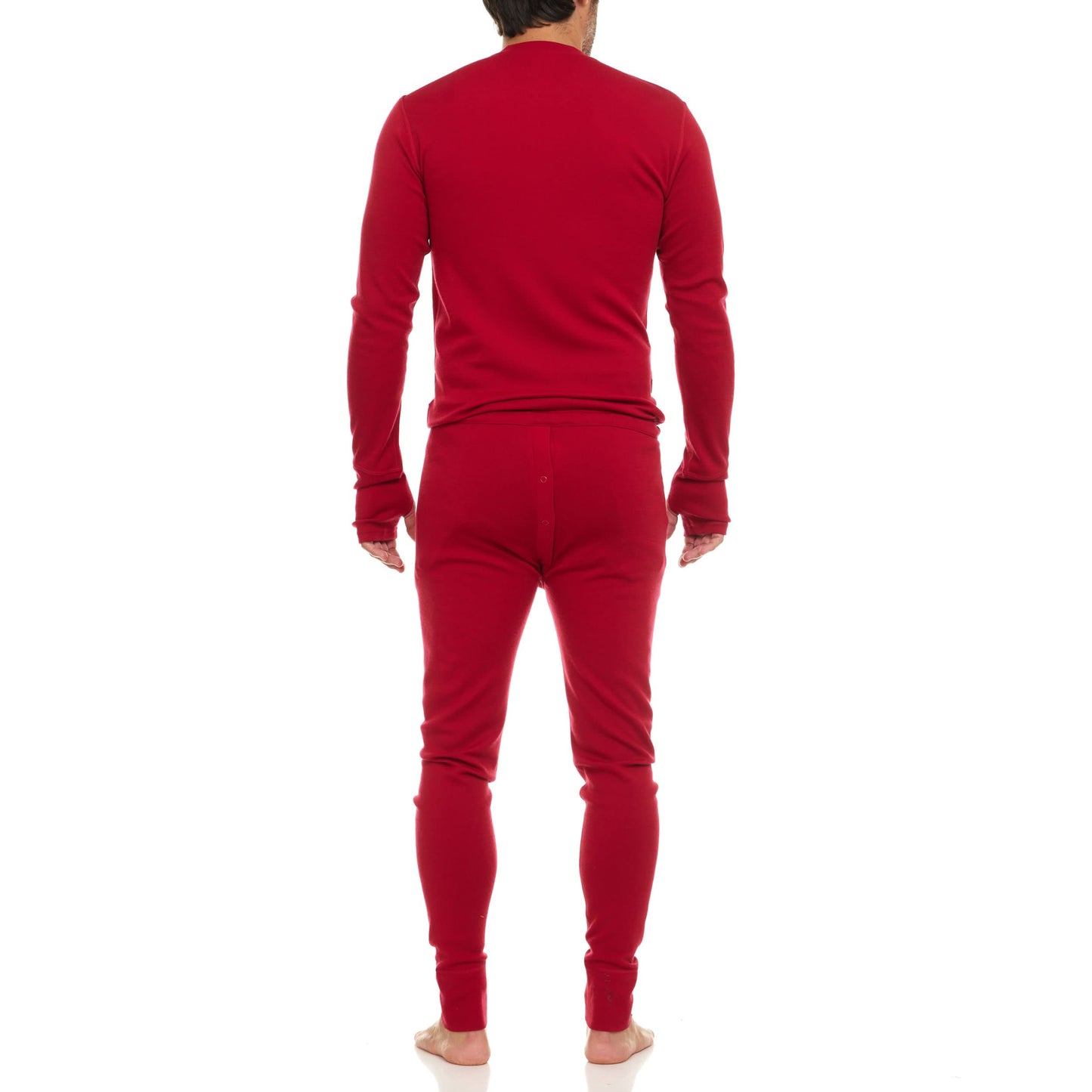 Midweight Wool Union Suit - 100% Merino Wool