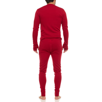 Midweight Wool Union Suit - 100% Merino Wool
