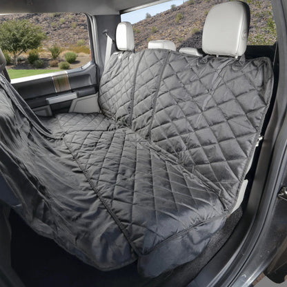 4Knines Crew Cab Truck Seat Cover with Hammock for Fold Up Seats