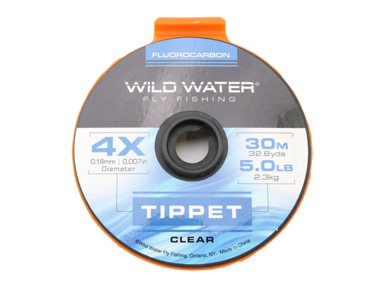 4X Fluorocarbon Tippet Spool, 30m | Wild Water Fly Fishing