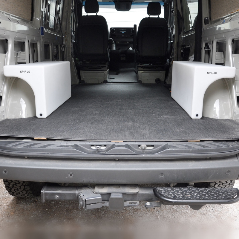 NW Conversions 20 Gallon Wheel Well Water Tank - Right (SP-R-20)