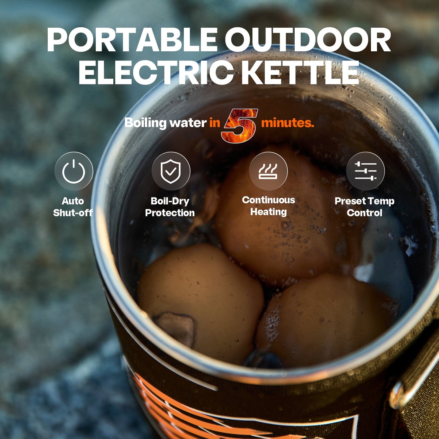 Stoke Voltaics Kettle Pot