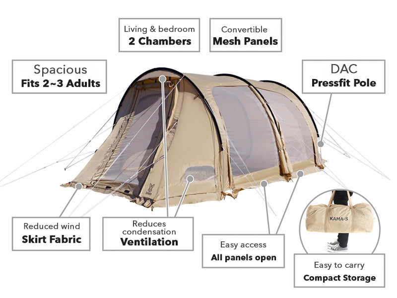 DOD Kamaboko Super Tent (S)