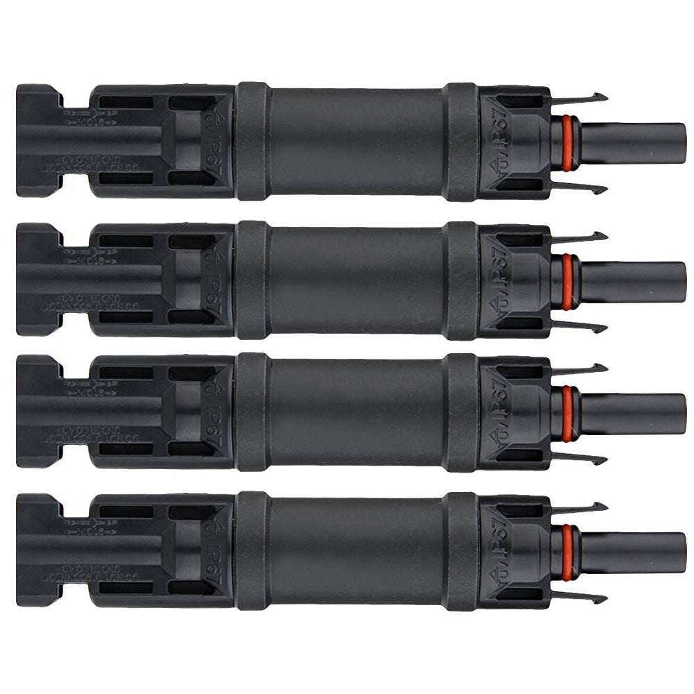 ACOPOWER 20A 4-Pair PV In-Line Diode Connector