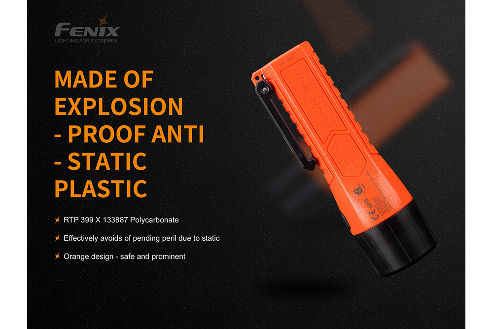 Fenix WF11E Intrinsically Safe Flashlight