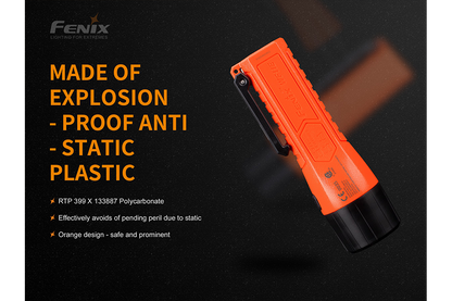 Fenix WF11E Intrinsically Safe Flashlight