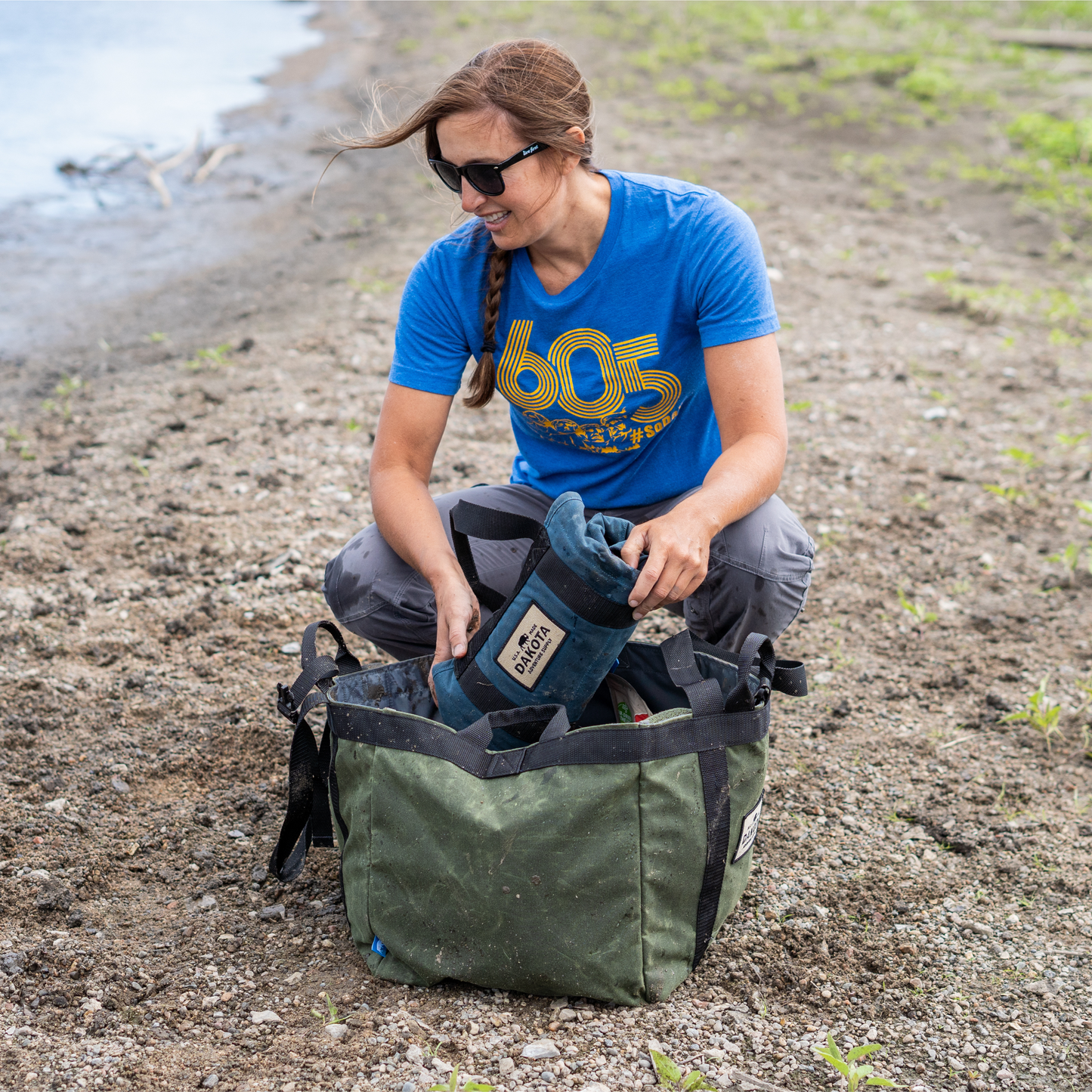 Waxed Canvas Adventure Tote