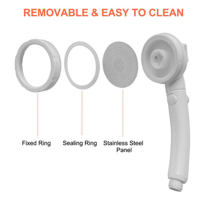 Camplux Portable Shower head with Garden Hose Quick Connector