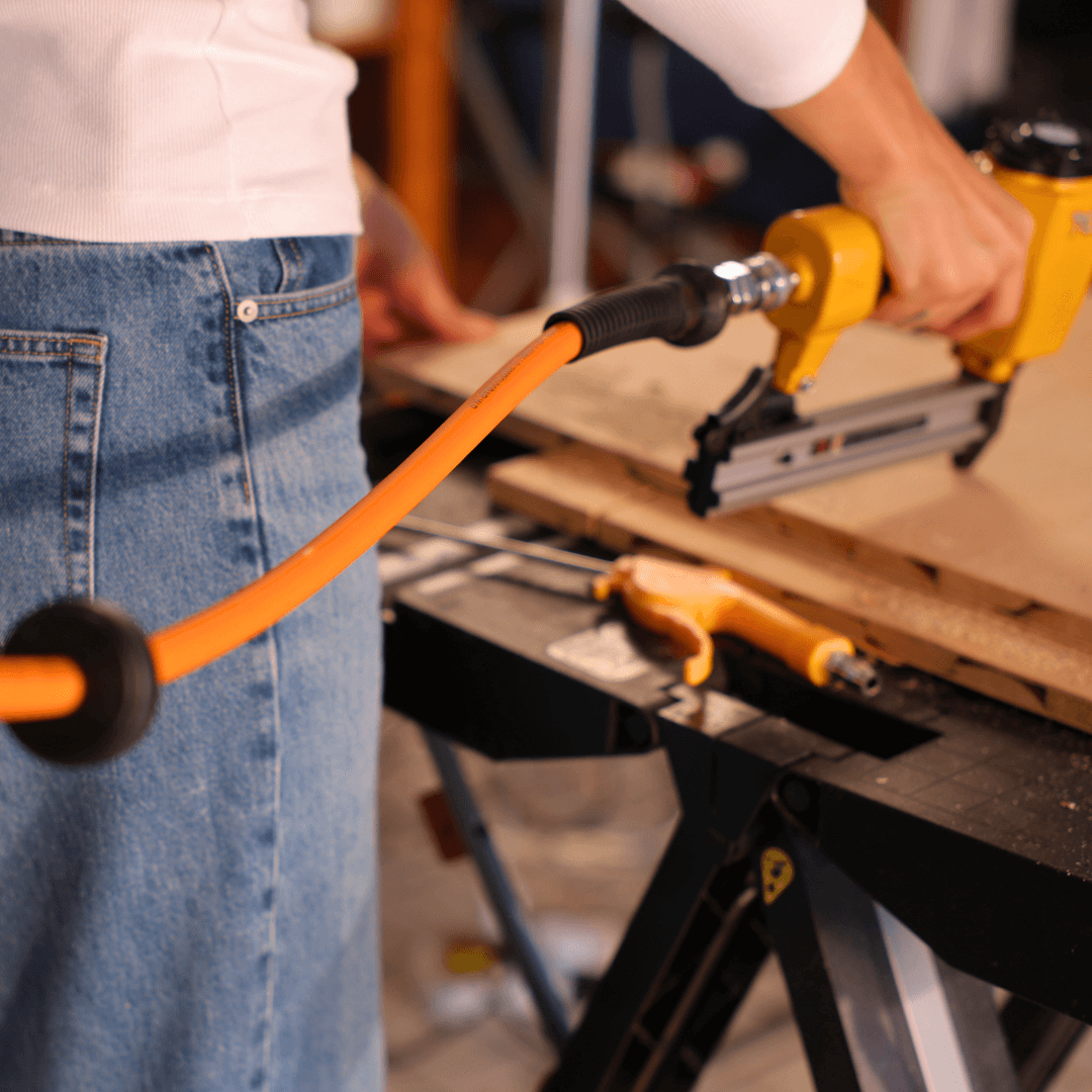 Retractable Air Hose Reel-Alloy Steel Reel-3/8in 25ft-50ft