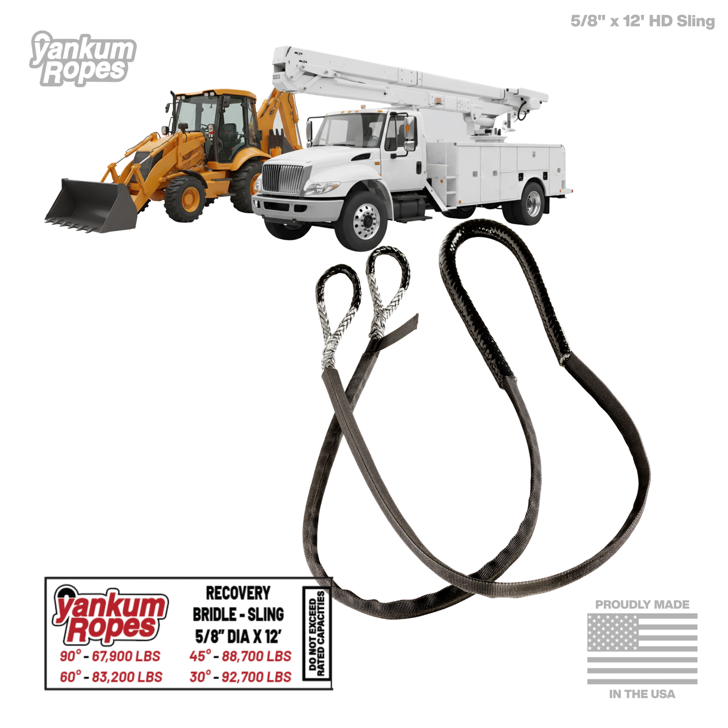 Heavy Duty Synthetic Recovery Sling