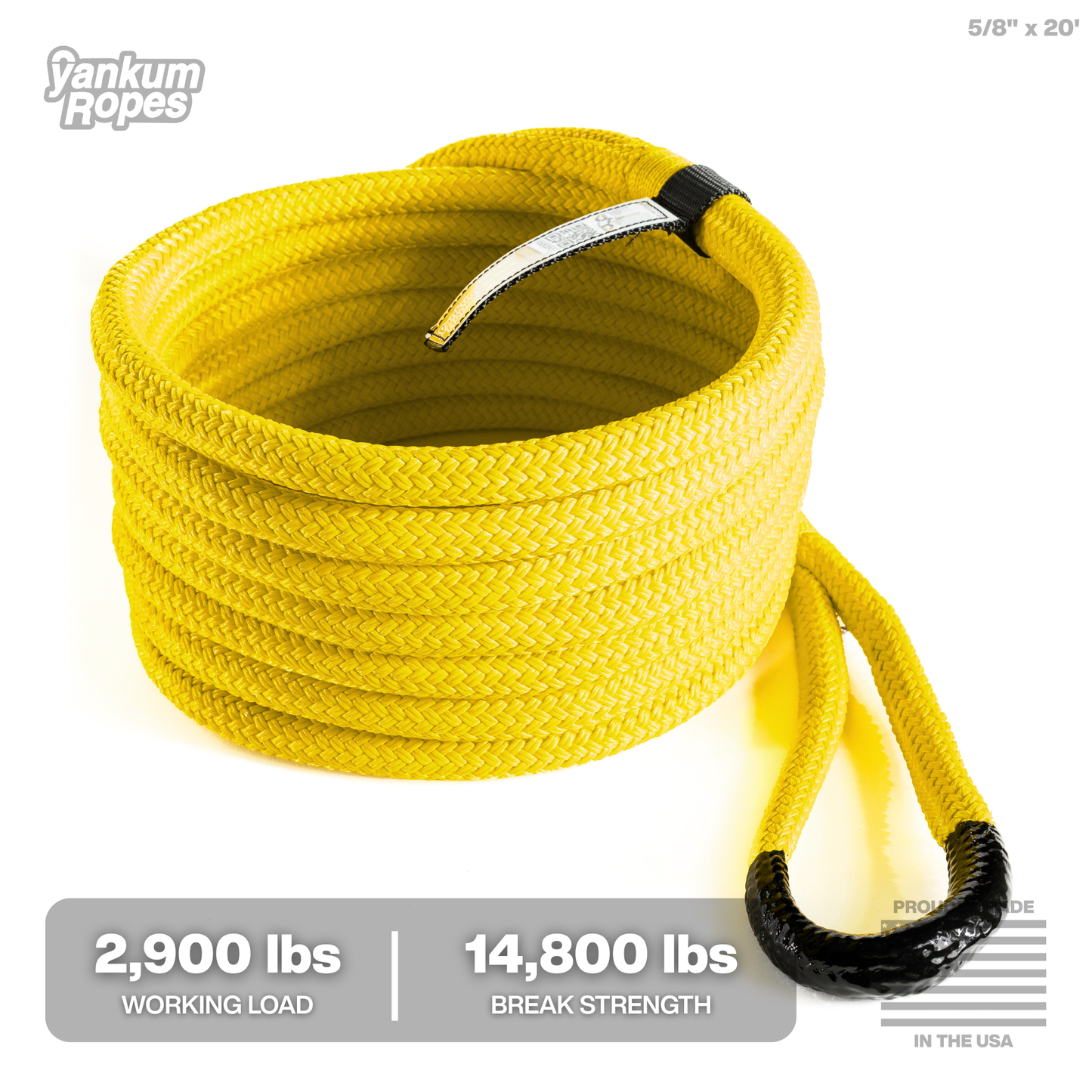 5/8” Kinetic Recovery Rope “Viper”