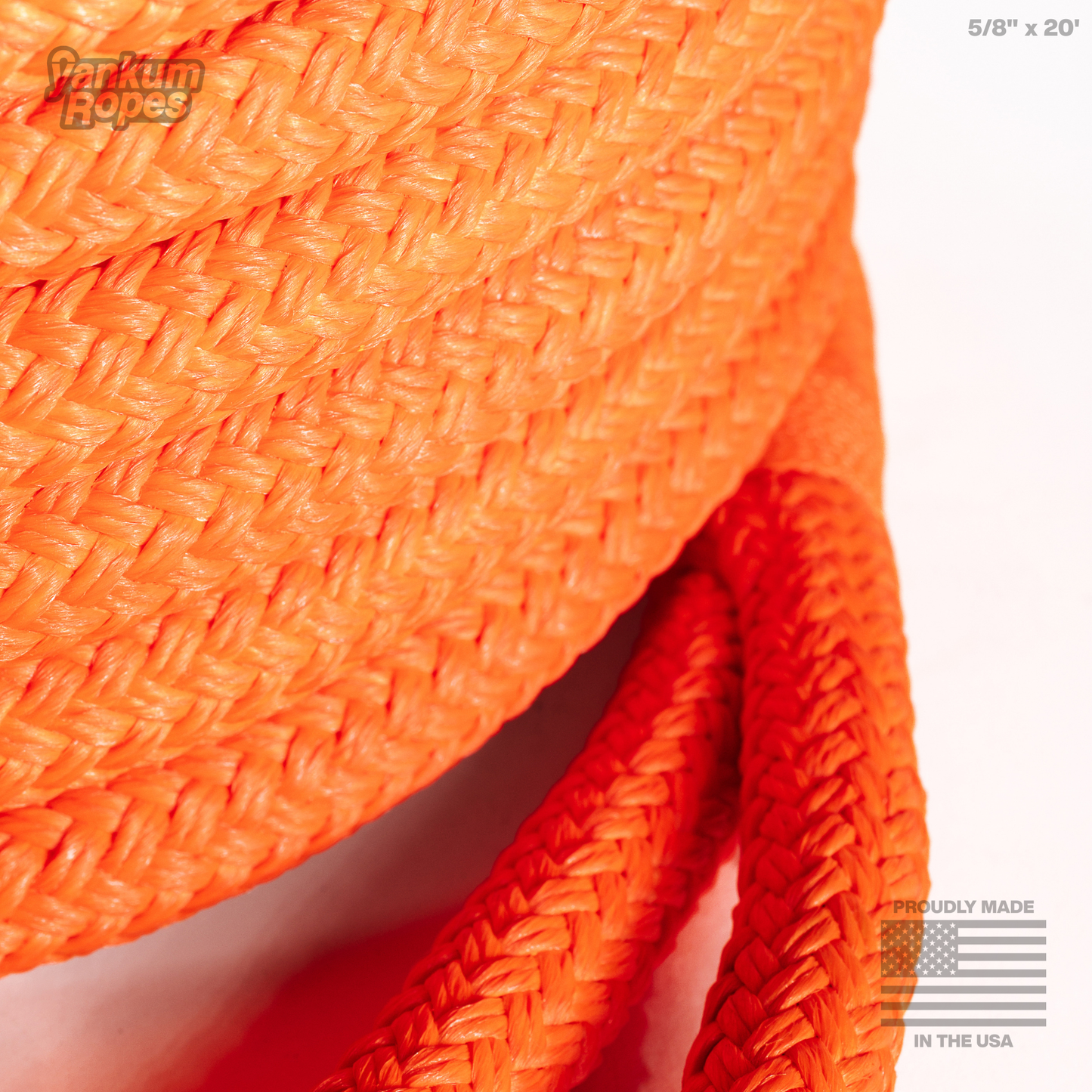 Hi-Vis Kinetic Recovery Rope