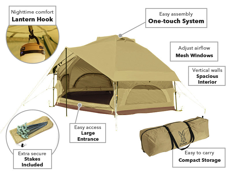 DOD Kinoko Mushroom Tent