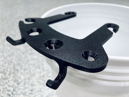 BucketCaddy - Wheel, Tire, & Detailing Brush Organizer for 5-gallon and 6-gallon Car Wash Buckets