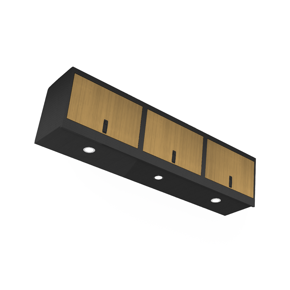 Aero Overhead Van Cabinet | Squared
