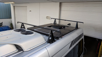 07+, Roof Bar 64" Wide - 12" Lift - High Roof - AC/Vent Cover Restrictions