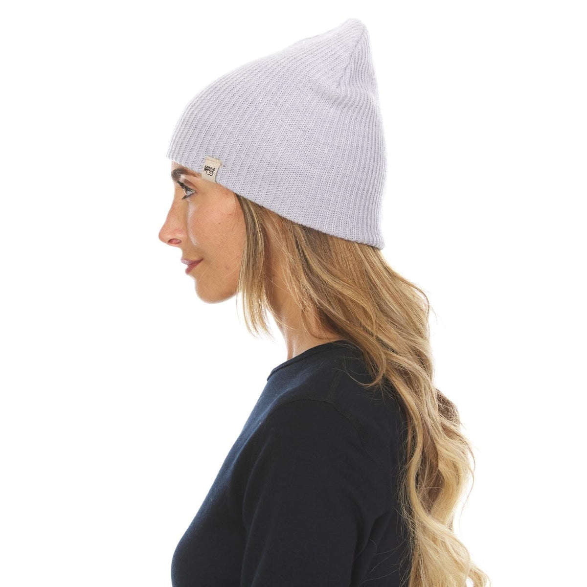 Midweight Knit Wool Beanie - 100% Merino Wool