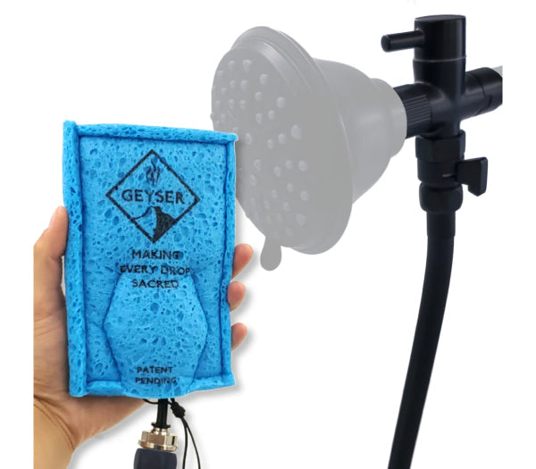 Geyser RV Shower | Installs Behind Shower Head | Full Kit