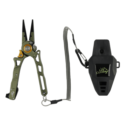Line Cutterz™ Elite Fishing Pliers with Patented Ceramic Line Cutter