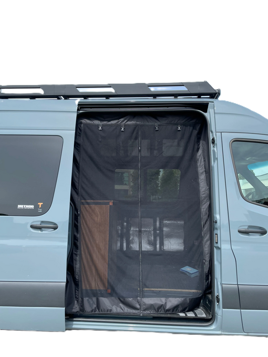 Sprinter Camper Van Bug Screen | Sliding Door