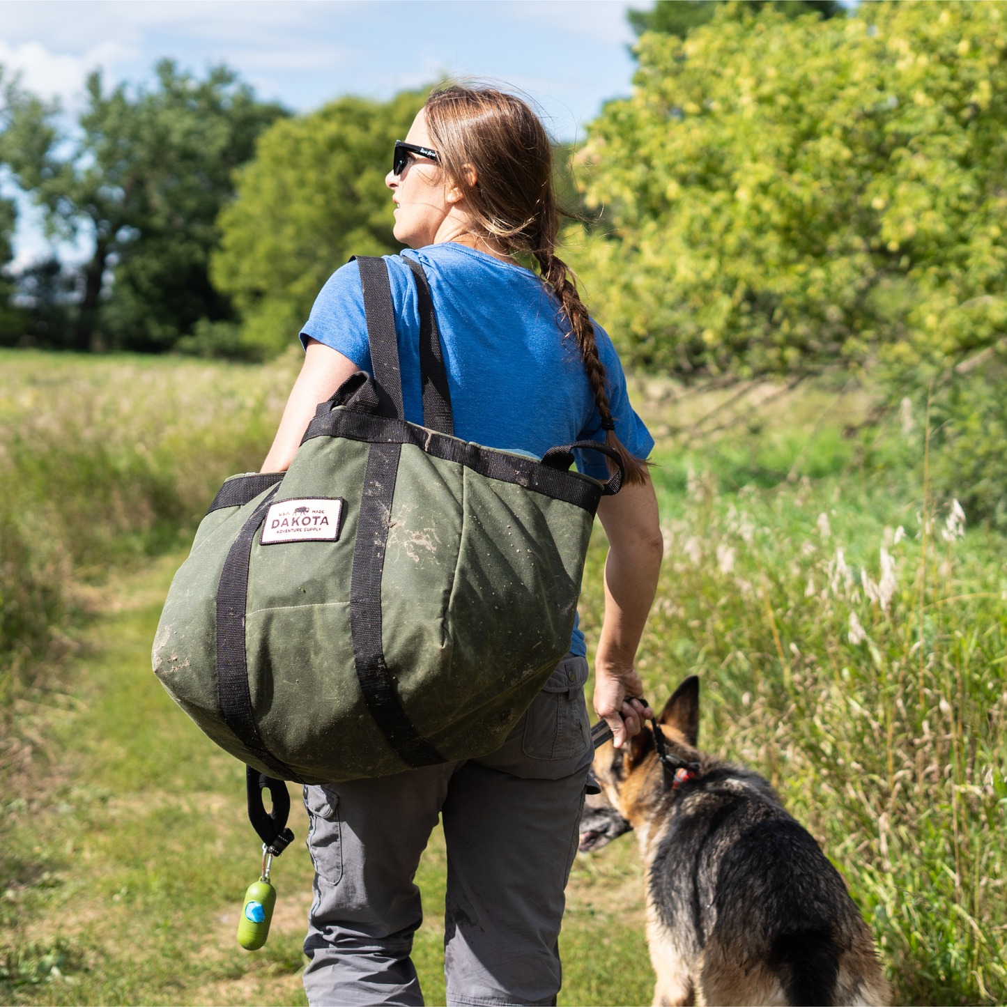 Waxed Canvas Adventure Tote