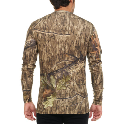 Men's Wool Thermal Top Midweight Base Layer - 100% Merino Wool