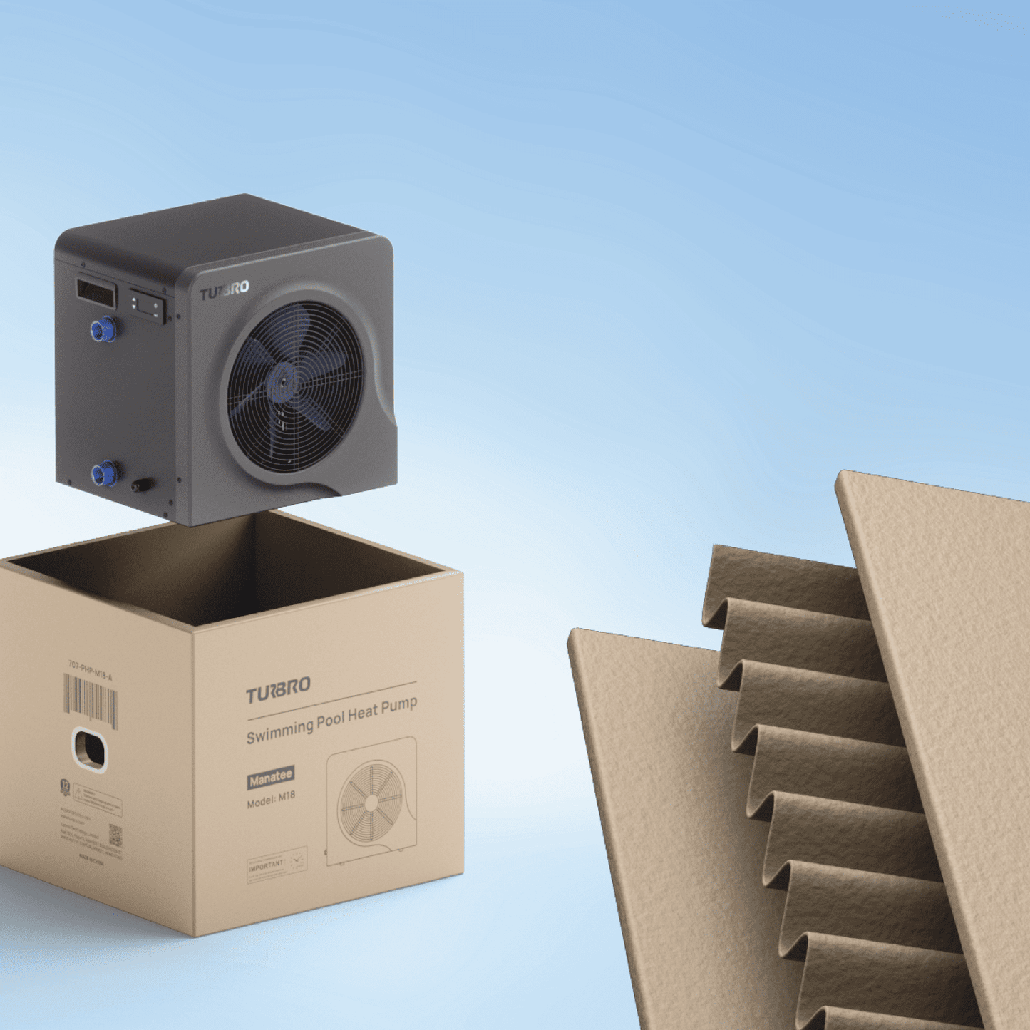 (Open Box) Manatee M18 Swimming Pool Heat Pump