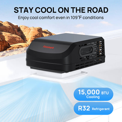 Finnmark 15,000 BTU Rooftop RV Air Conditioner (R32)