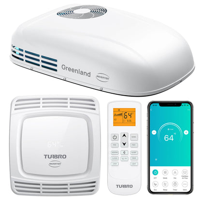 Greenland 13,500 BTU Inverter RV Air Conditioner with Heat Pump