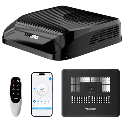 Greenland 9,000 BTU 12V DC Inverter Rooftop RV Air Conditioner (R32)