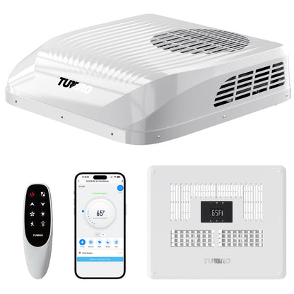 Greenland 9,000 BTU 12V DC Inverter Rooftop RV Air Conditioner (R32)
