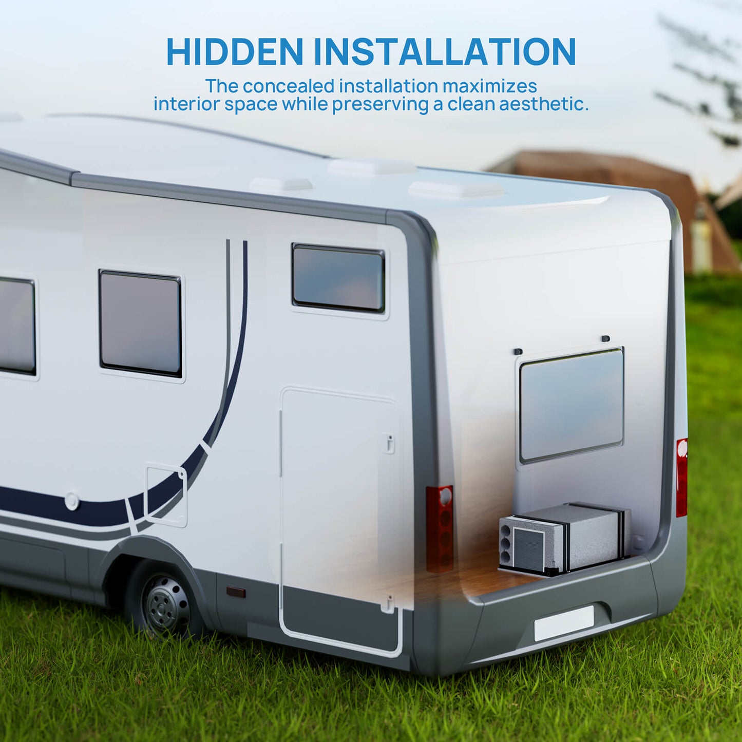 Lapland 10,000 BTU Inverter Under-Bench RV Air Conditioner (R32)