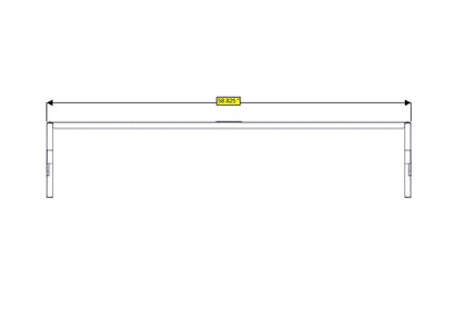 Sofa Storage Box, 58", Shallow