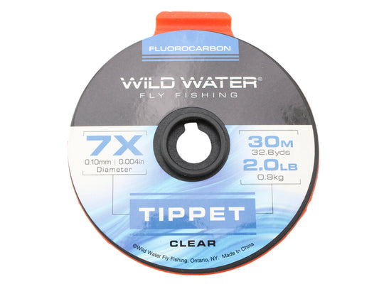 7X Fluorocarbon Tippet Spool, 30m | Wild Water Fly Fishing