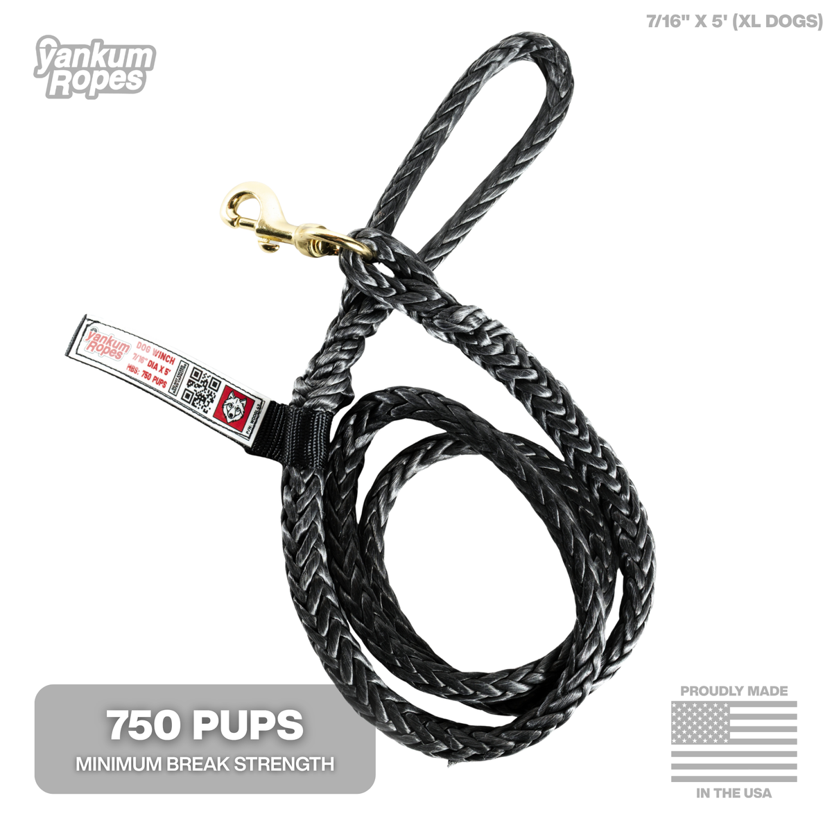 Winch Line Dog Leash