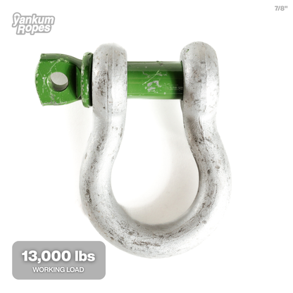 Green Pin Bow Shackle SC