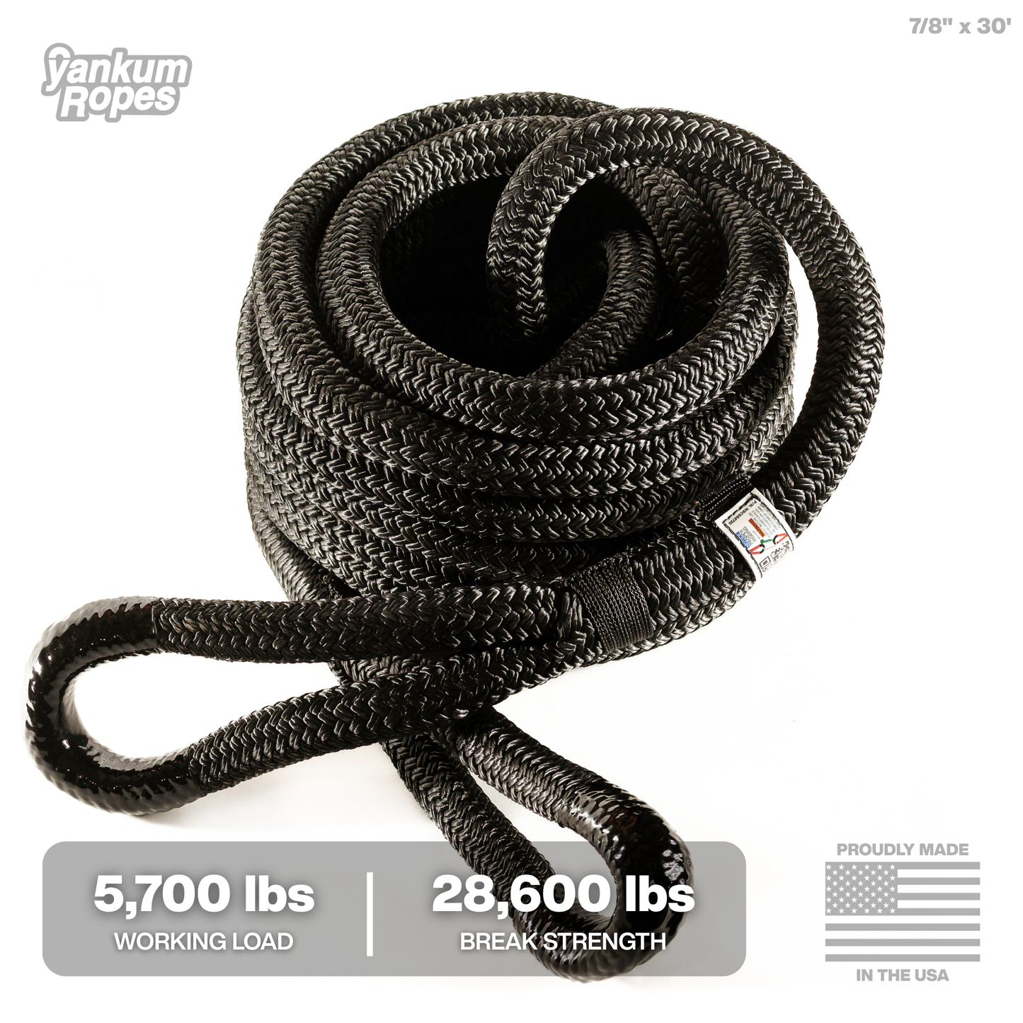 7/8" Kinetic Recovery Rope "Python"