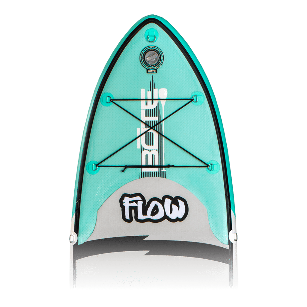 BOTE Flow Aero 8&#39; Native Stripes Kids Inflatable Paddle Board