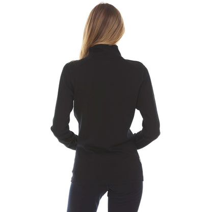 Midweight Women's Wool 1/4 Zip - 100% Merino Wool