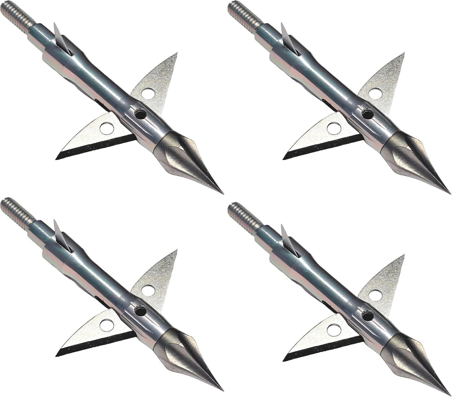 ZEUS BROADHEADS (4 PACK)-COMES WITH BOTH 100/125 GR TIPS