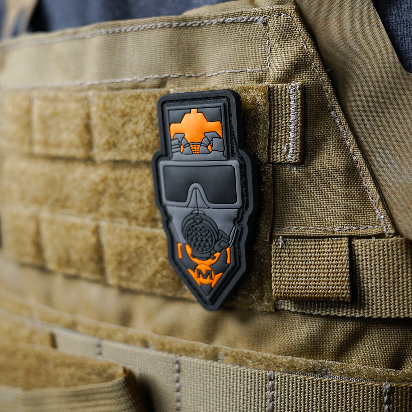 "CM-8M" PVC Morale Patch